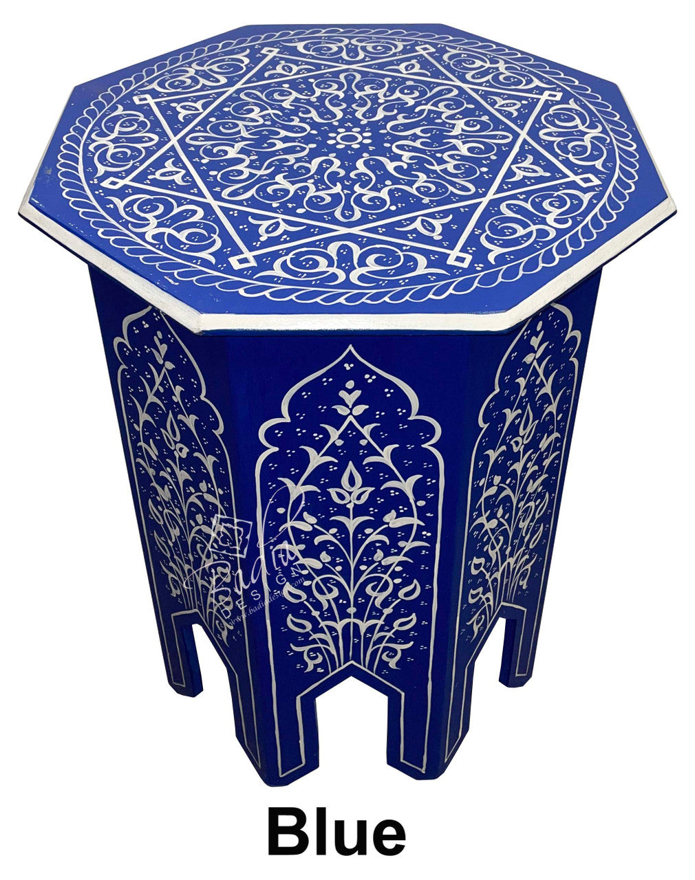 Multi Color Hand Painted Side Tables