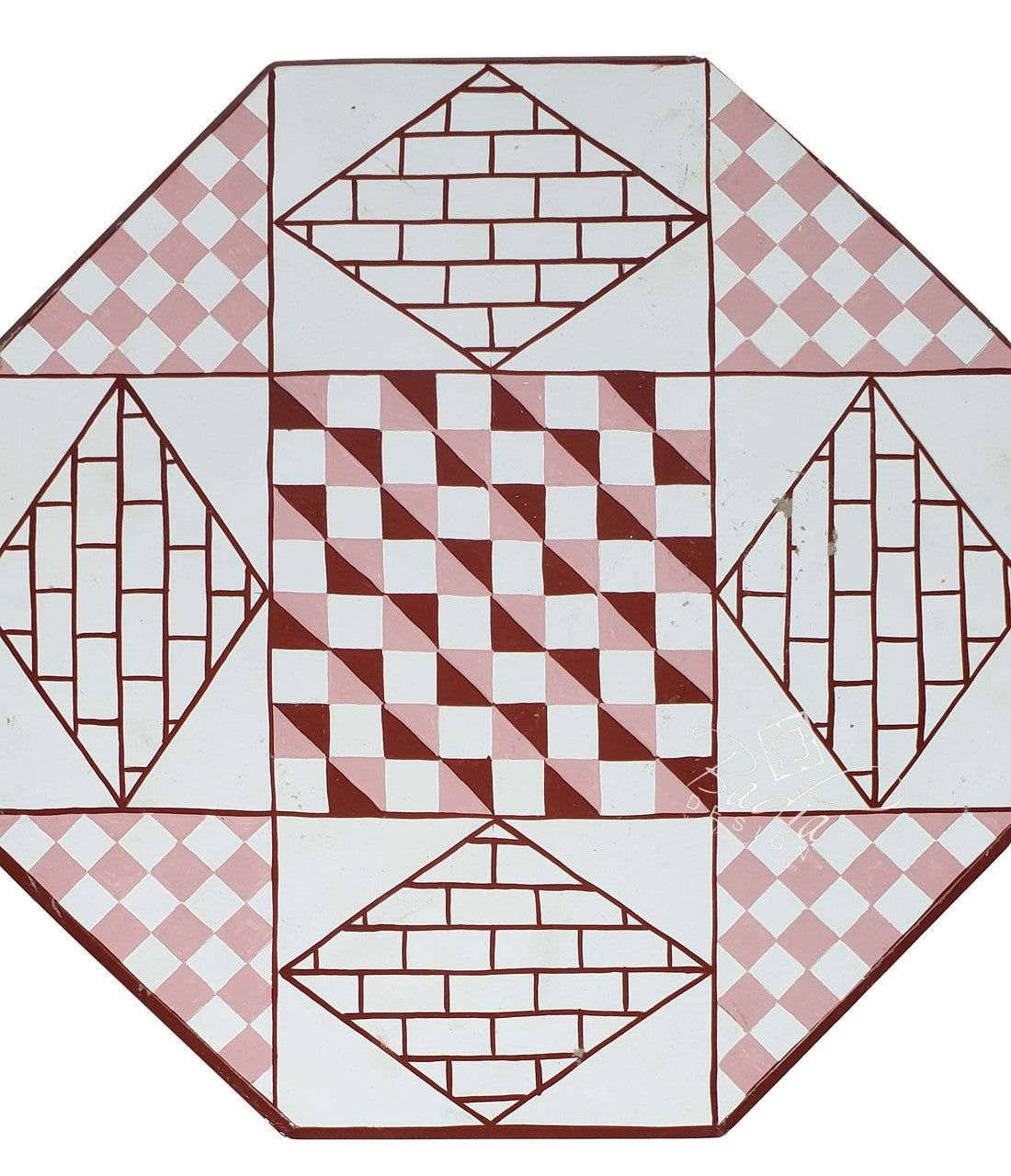 Multi Color Hand Painted Side Tables