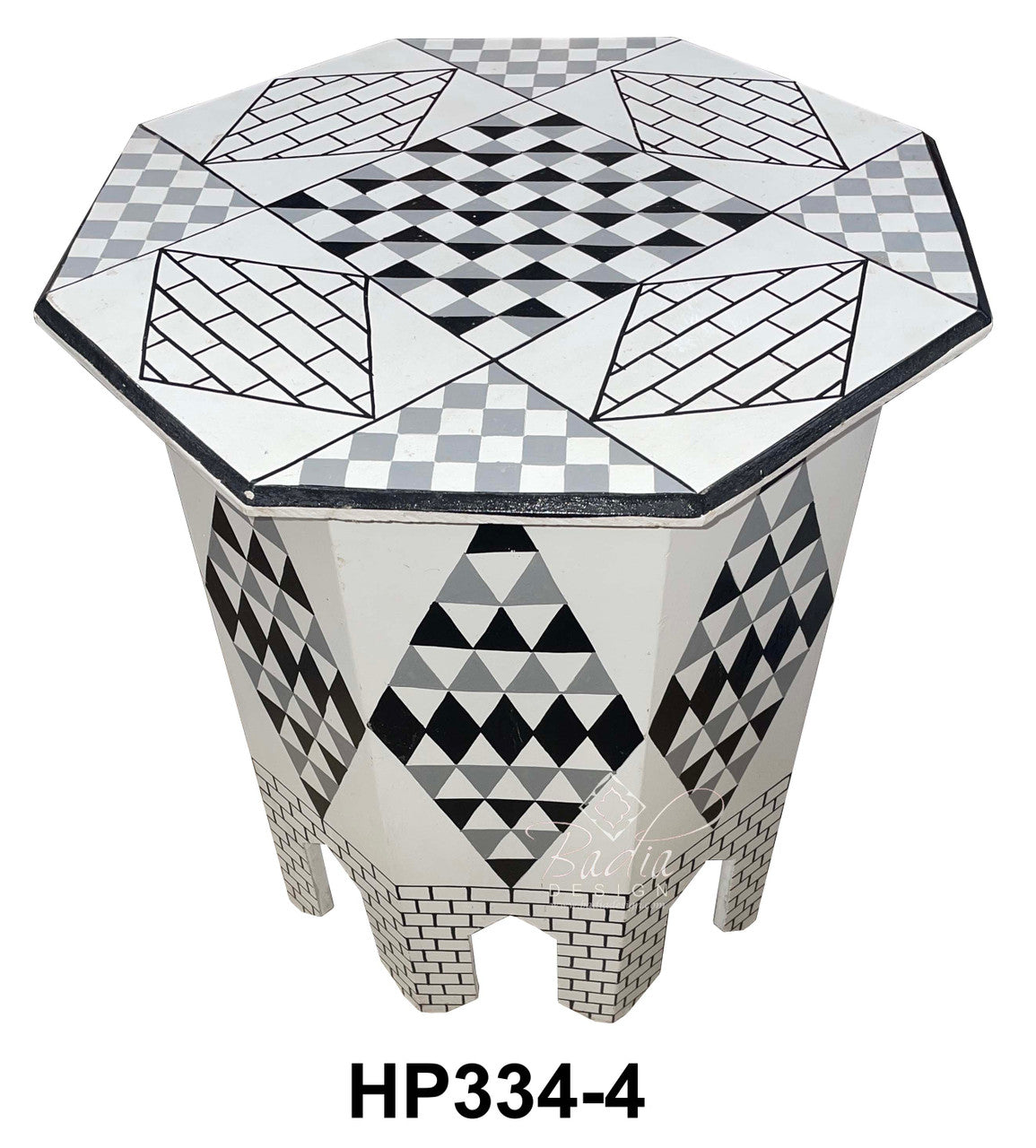 Multi Color Hand Painted Side Tables