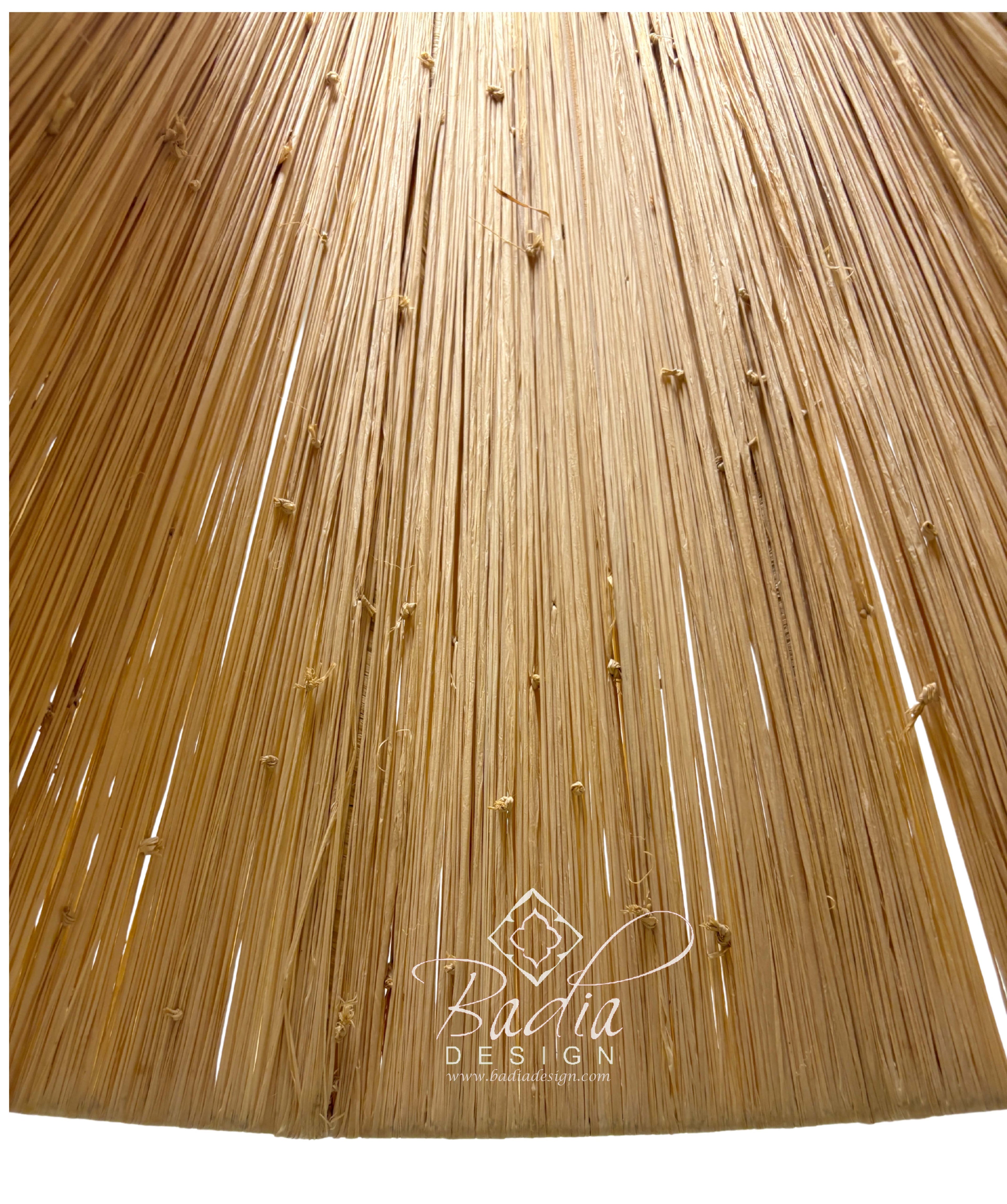 Classic Cone Shaped Design Raffia Lantern