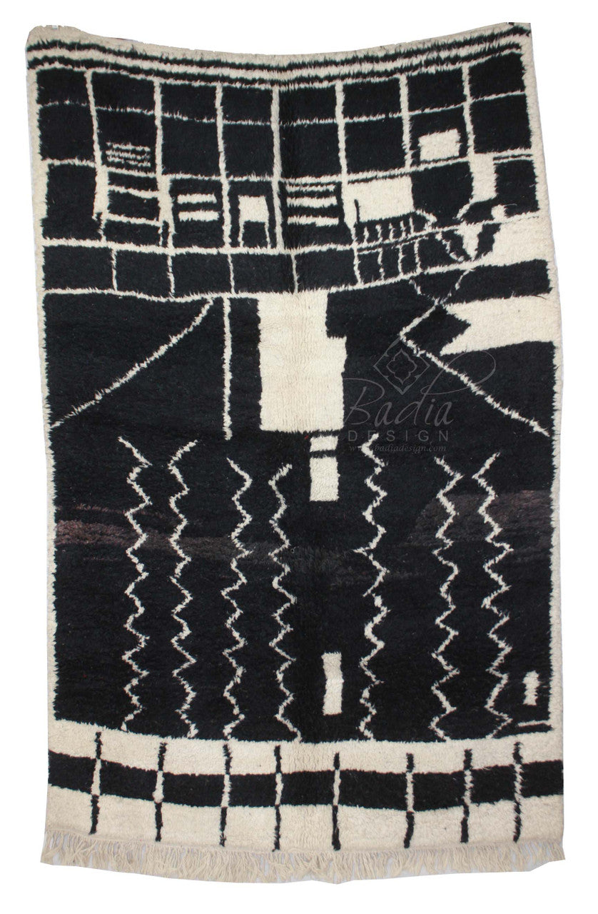 Moroccan Beni Ourain Rug