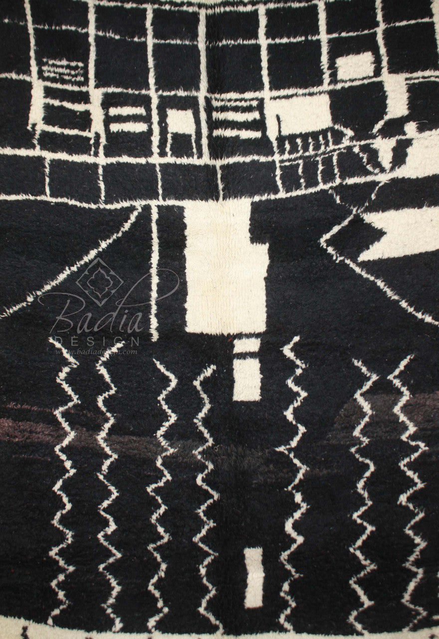 Moroccan Beni Ourain Rug