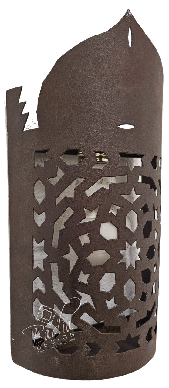 Moroccan Rustic Iron Wall Sconce
