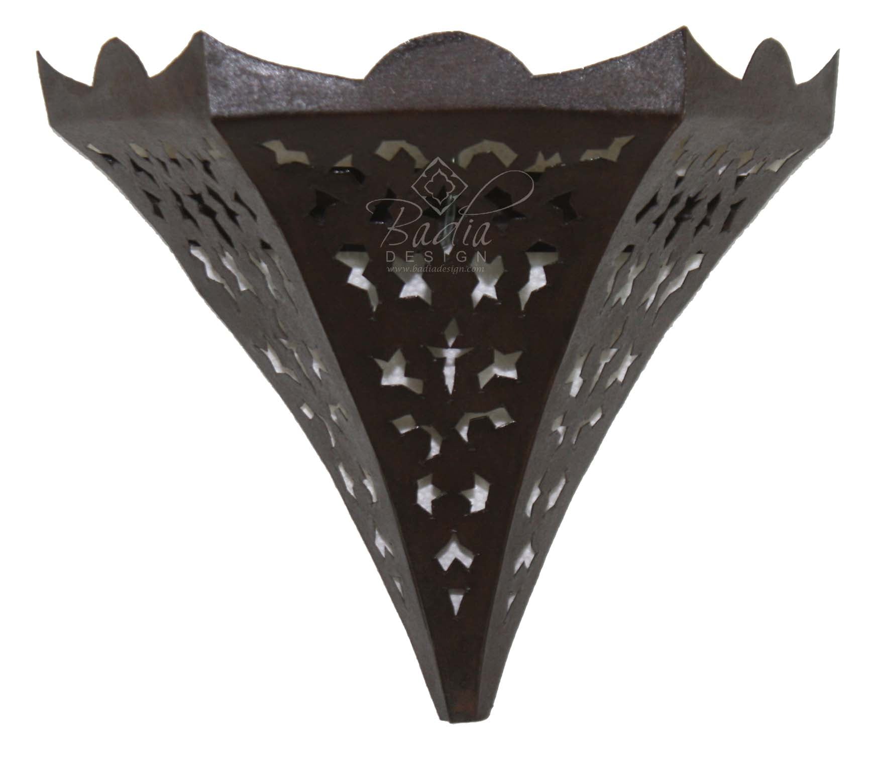 Moroccan Rustic Iron Wall Sconce