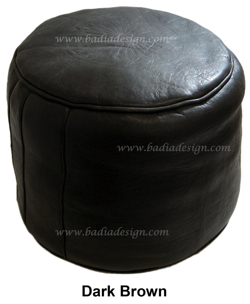 Moroccan Tall Premium Leather Ottoman