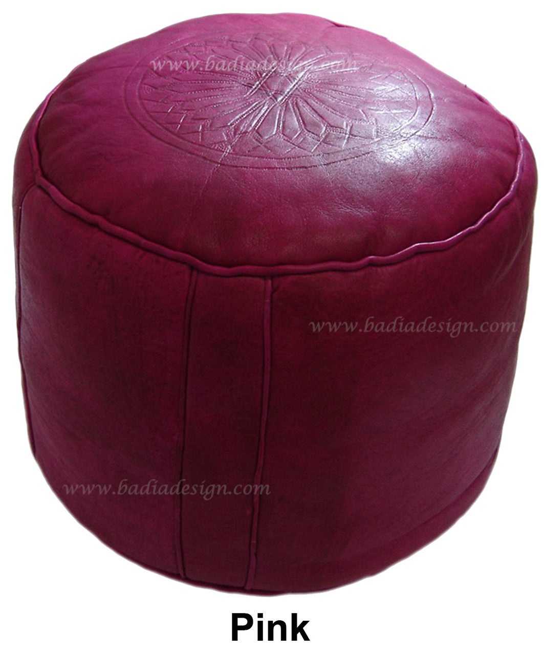 Moroccan Tall Premium Leather Ottoman