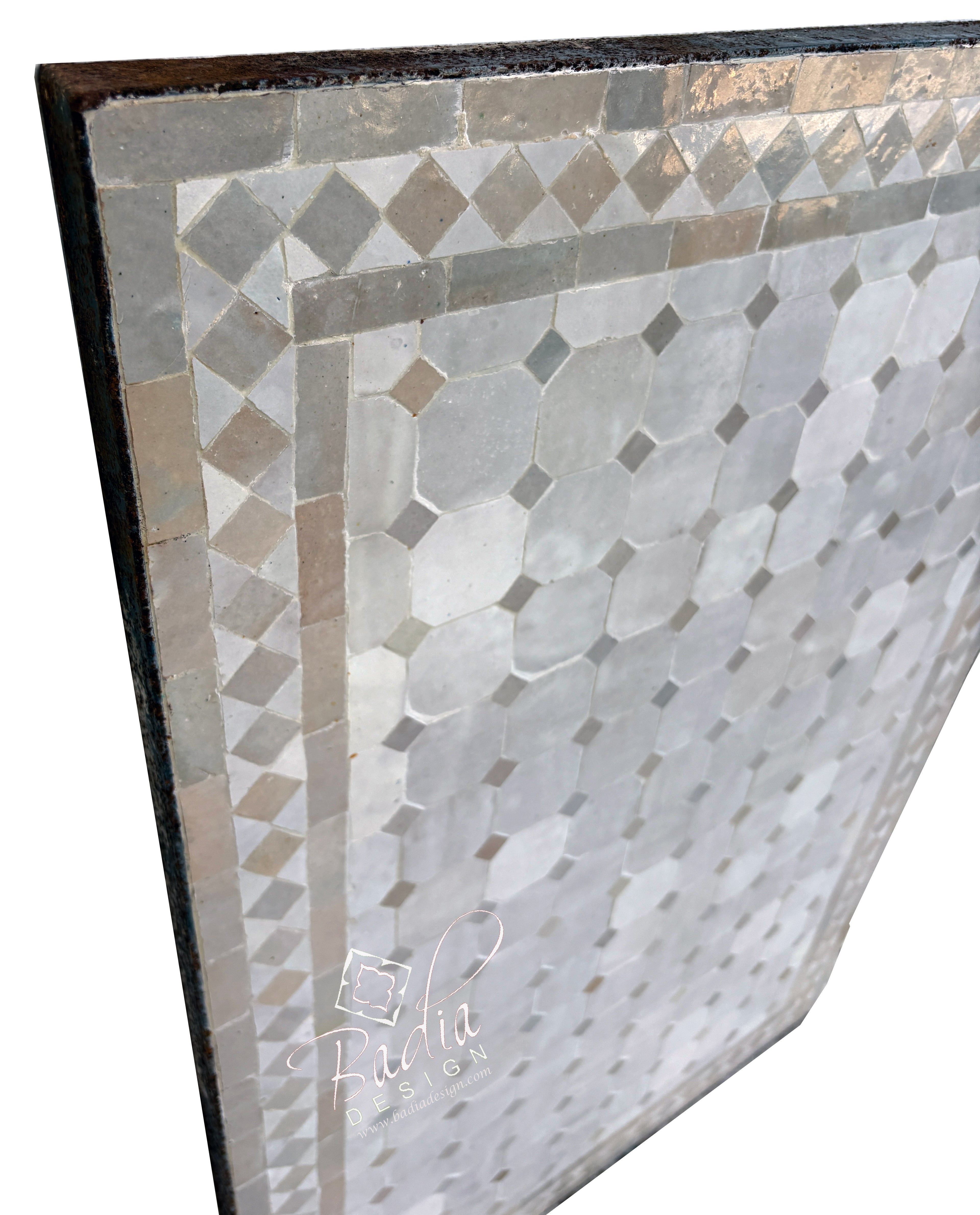 24"W x 36"L Rectangular Tile Table Top