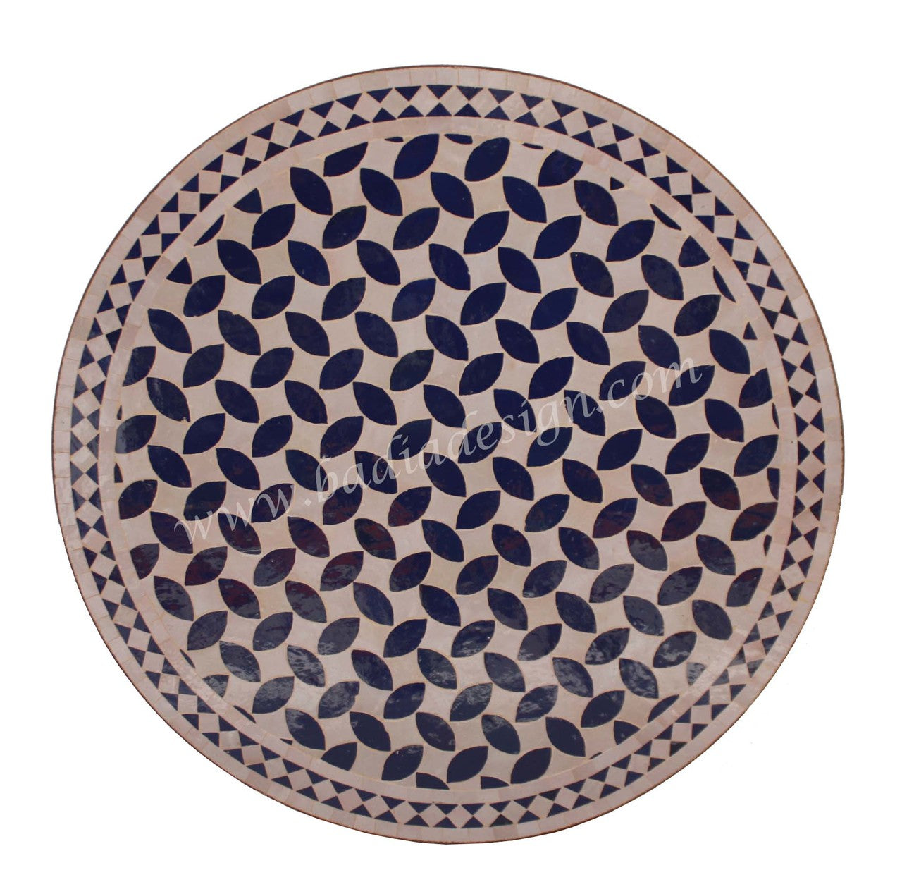 32" Intricately Designed Tile Table Top