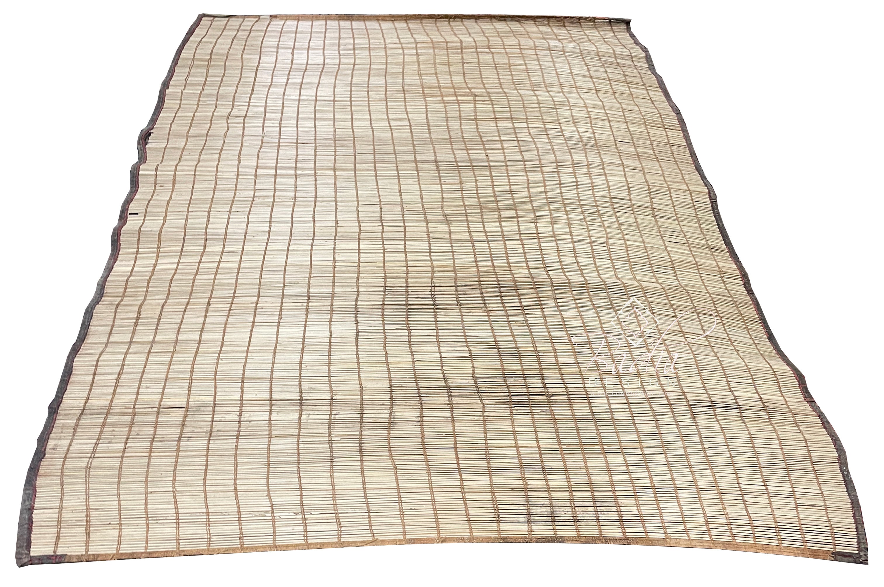Traditional Handwoven Berber Straw Mat