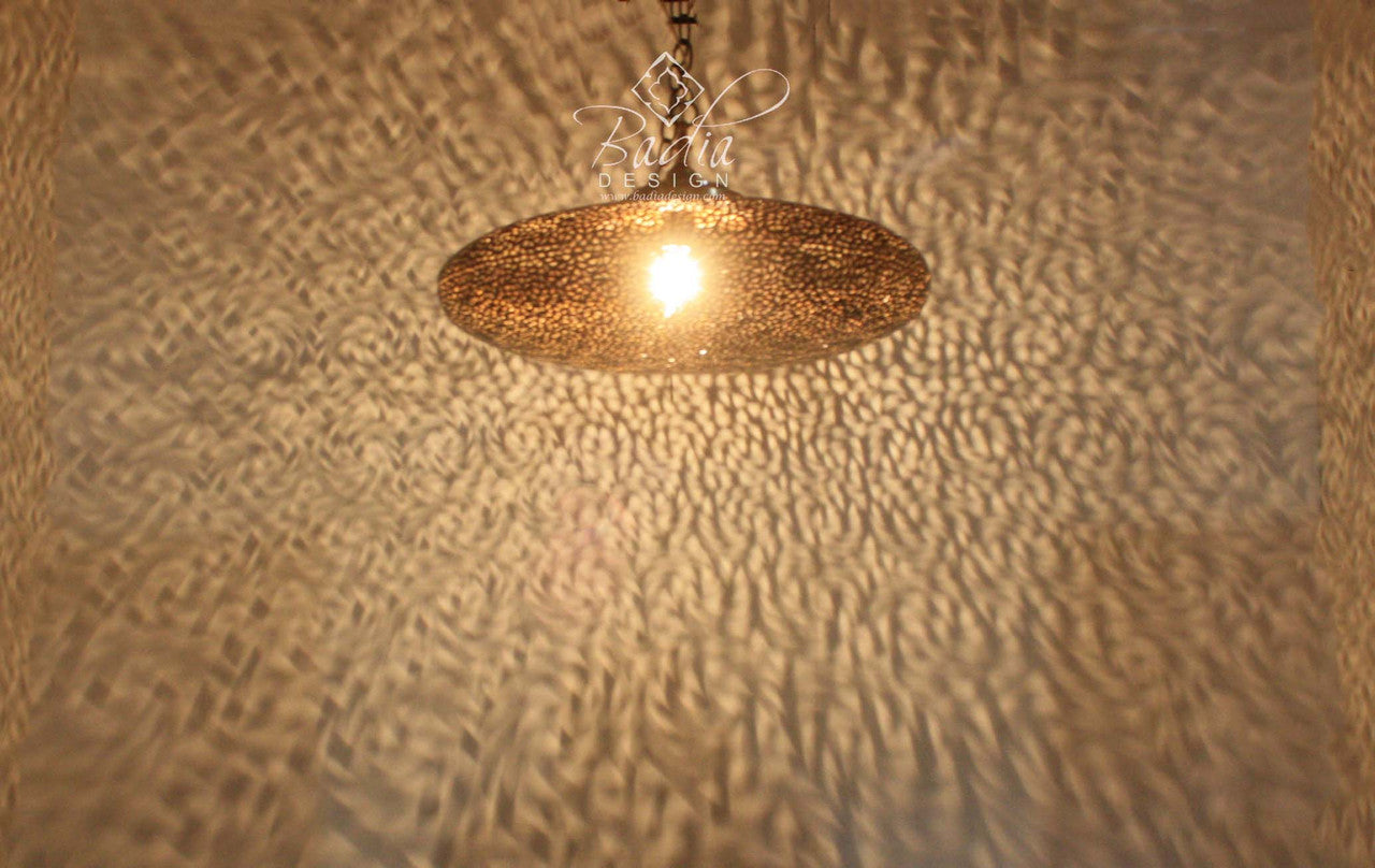 UFO Shaped Brass Lantern