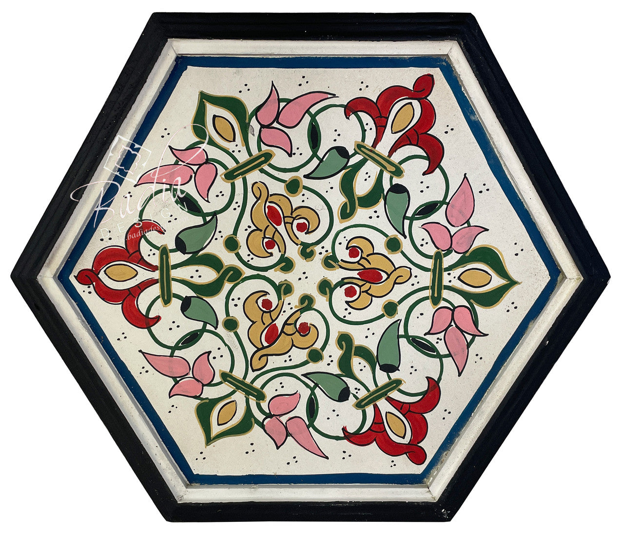 Colorful Hand Painted Side Tables