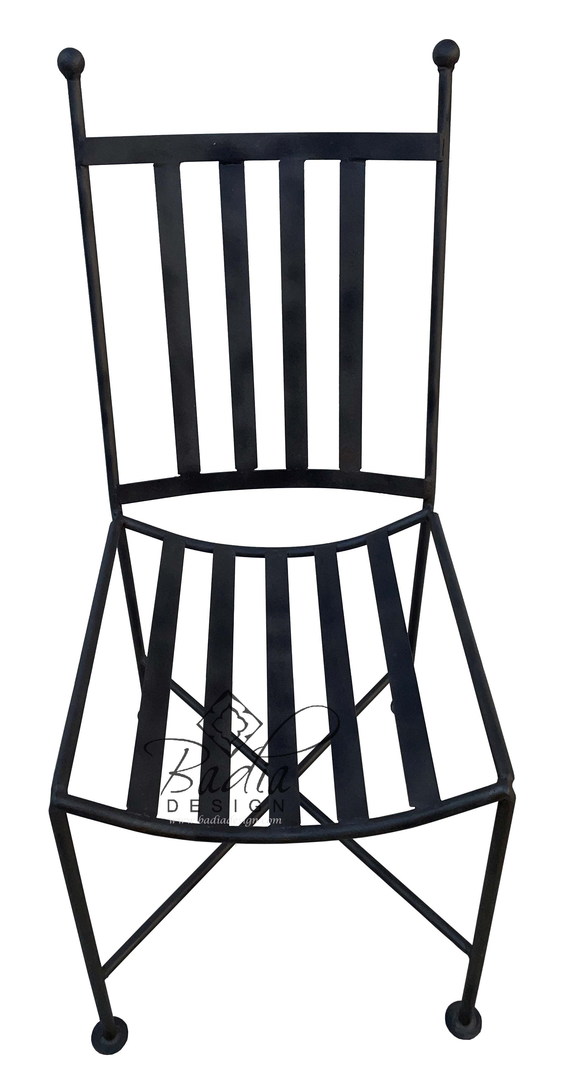 Handmade Wrought Iron Chair