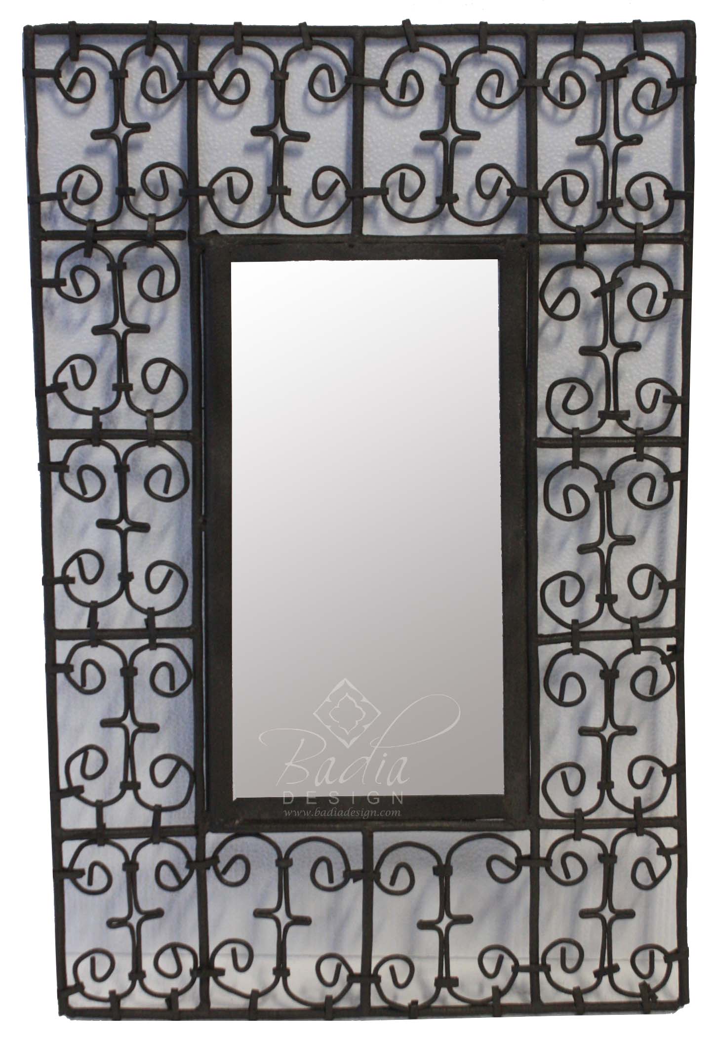 Wrought Iron Mirror