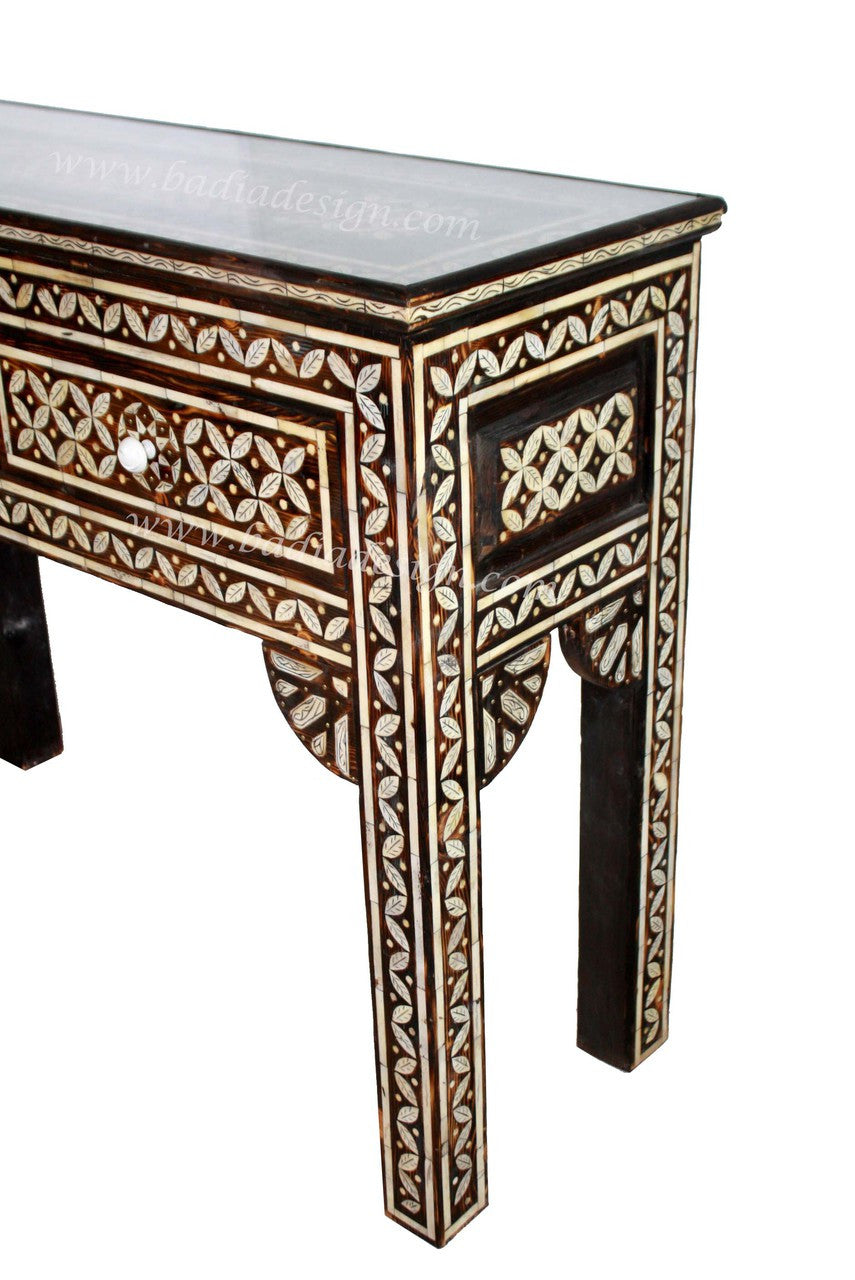 Moroccan Bone Inlay Vanity
