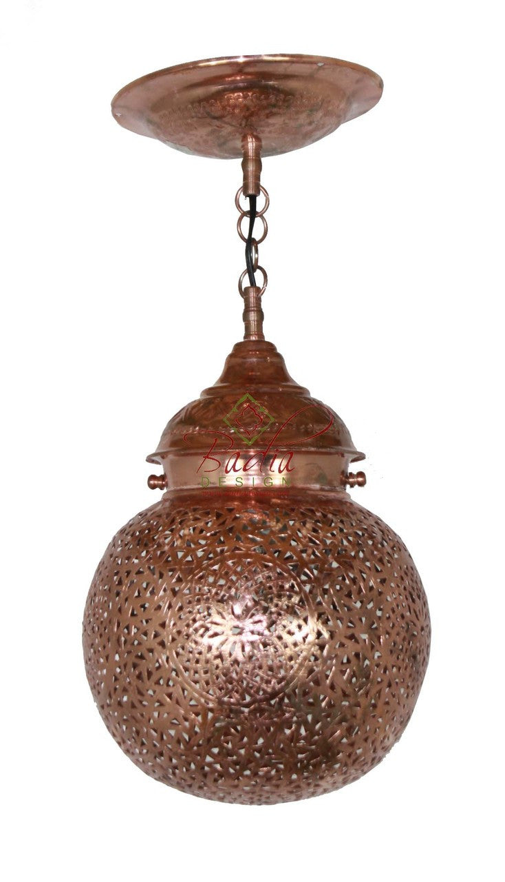 Hanging Brass Silver Copper Pendant Lamp