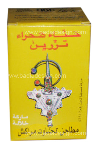 Organic Henna Sahara Tazarine