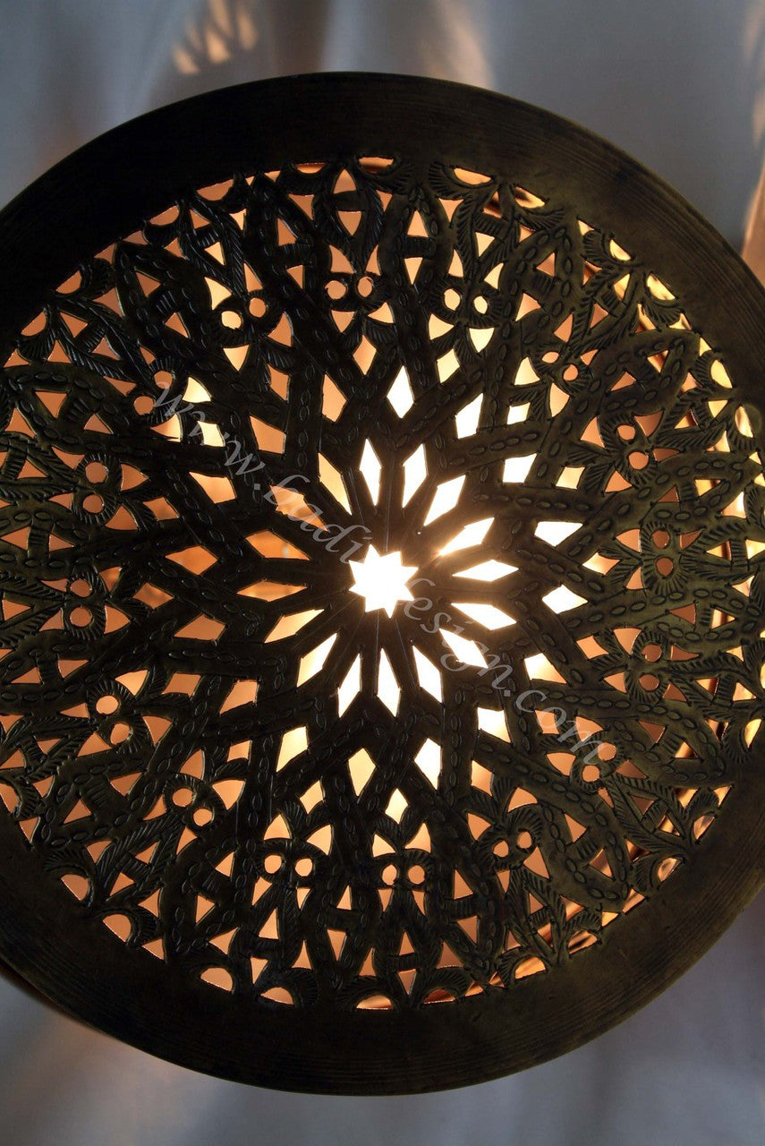 Hand Designed Brass Ceiling Light