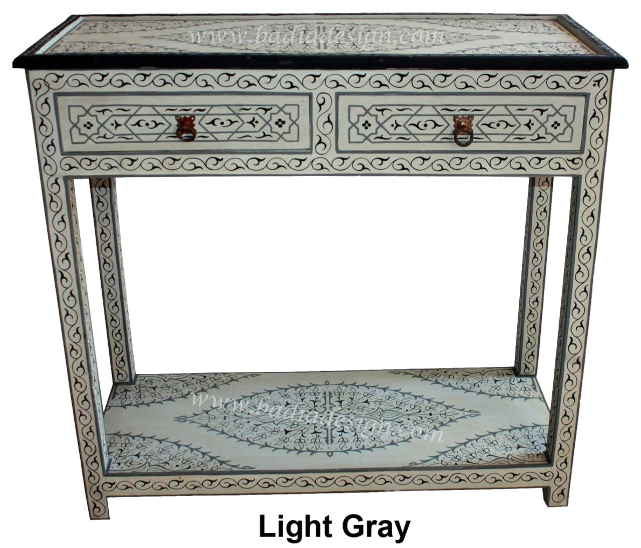 Moroccan Hand Painted Console Table