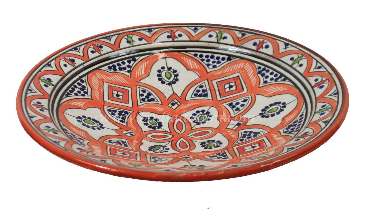 Hand Painted Ceramic Plate