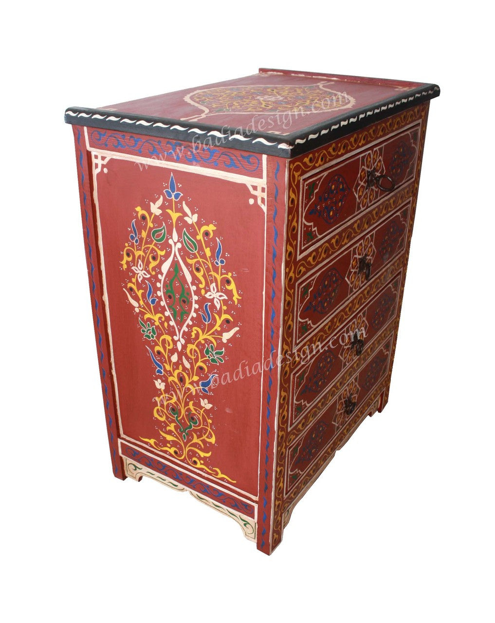 Cedar Hand Painted Nightstand