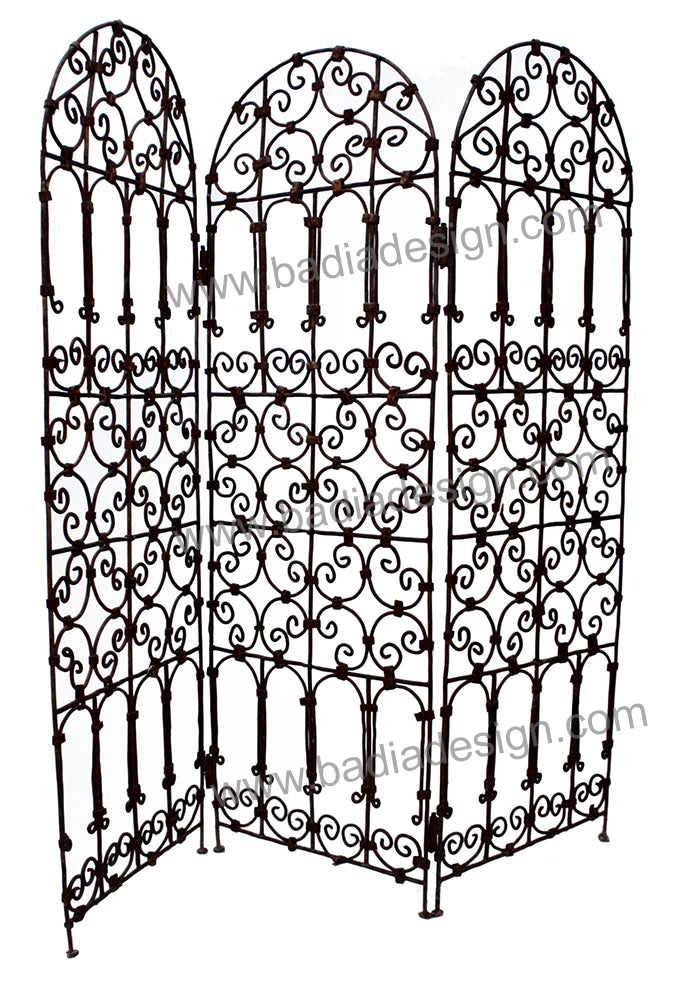 Wrought Iron Divider Screen