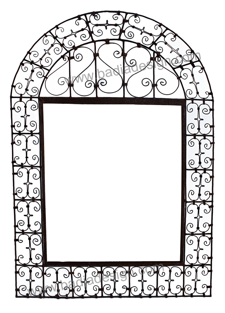 Wrought Iron Mirror Frame