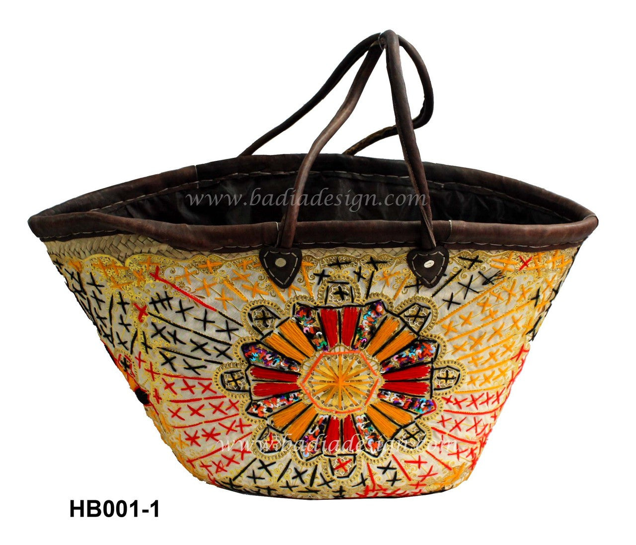 Moroccan Raffia Handbag