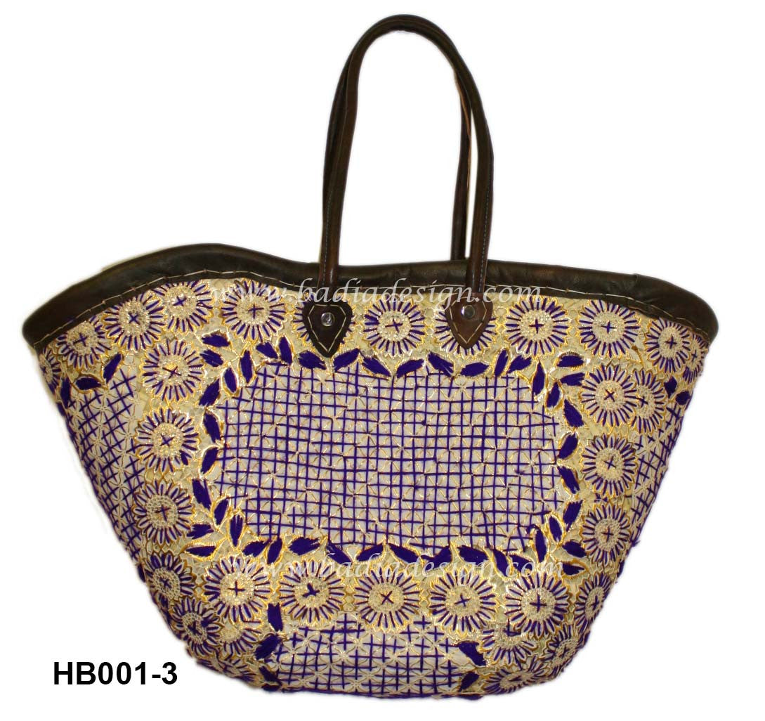 Moroccan Raffia Handbag