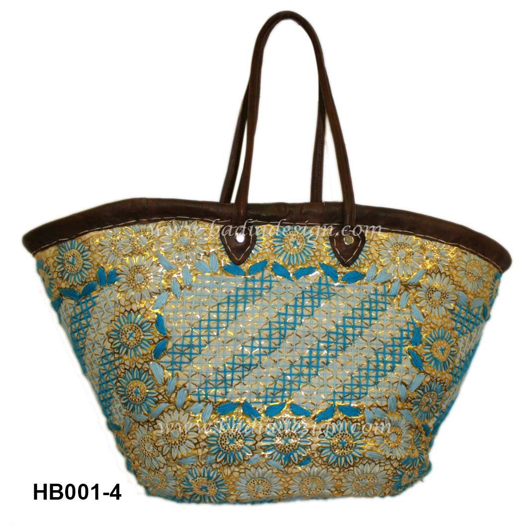 Moroccan Raffia Handbag