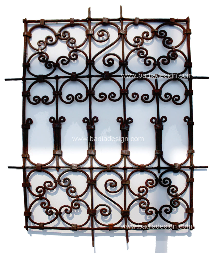 Wrought Iron Panel