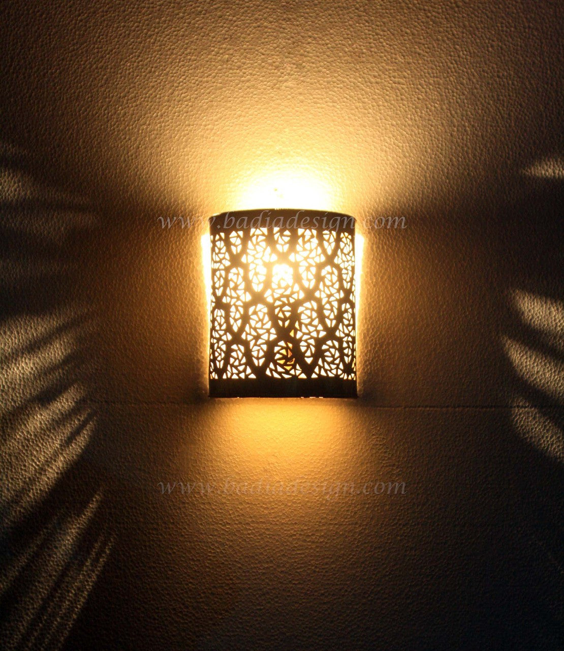 Wall Mounted Brass Sconce