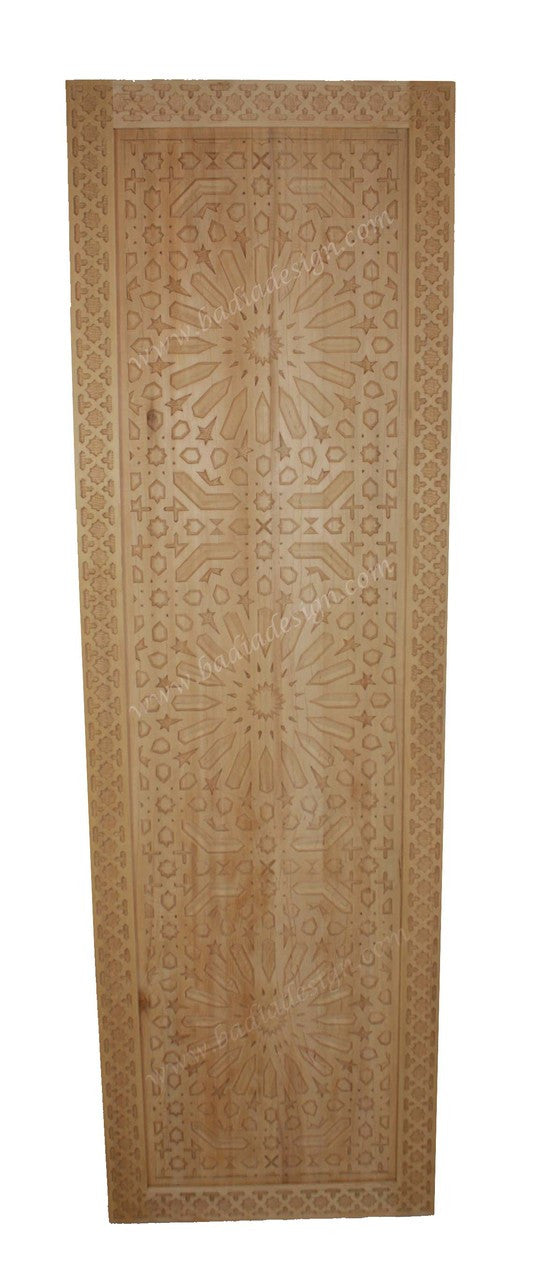 Hand Carved Wooden Panel