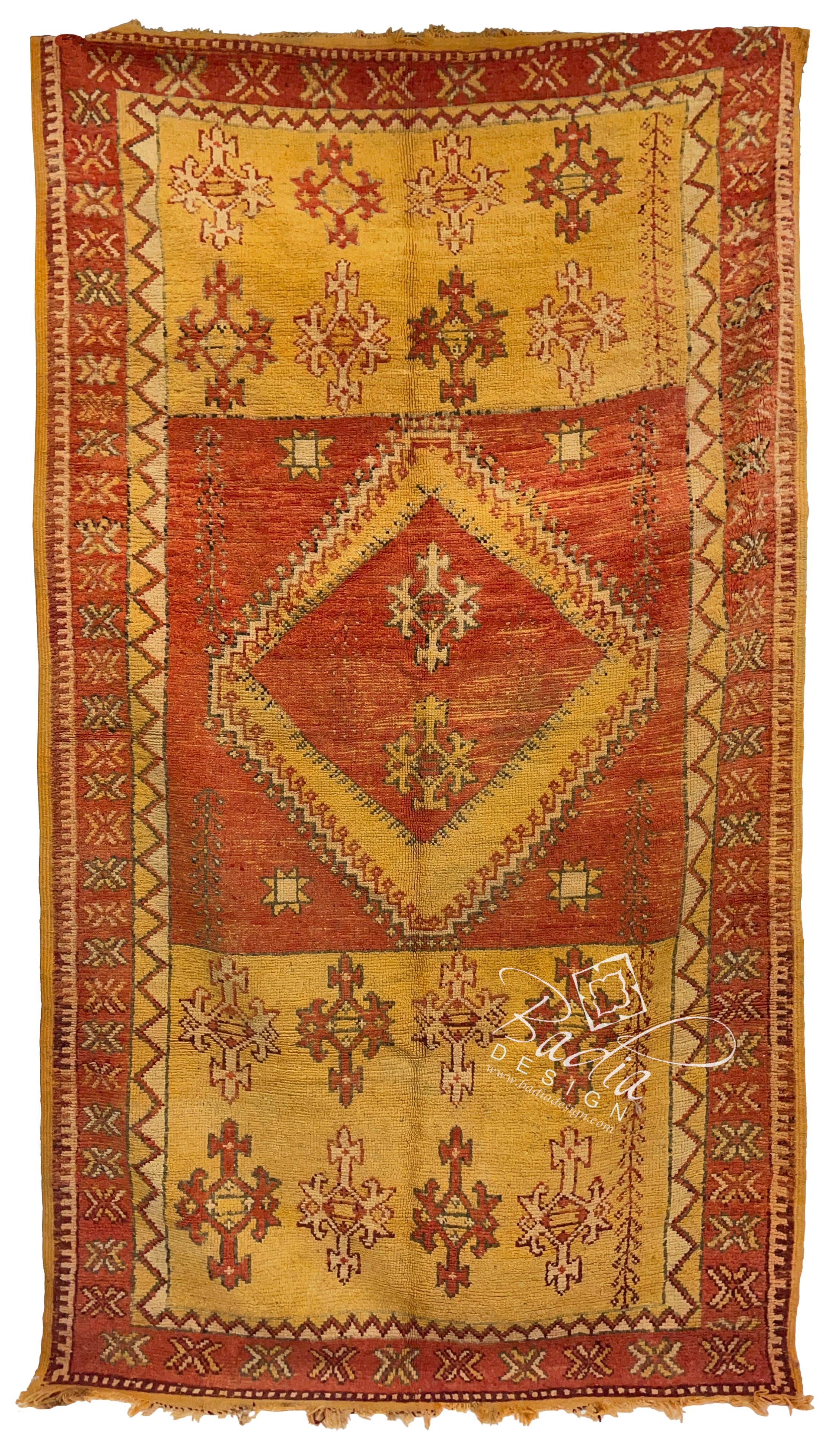 Red Moroccan Kilim Rug