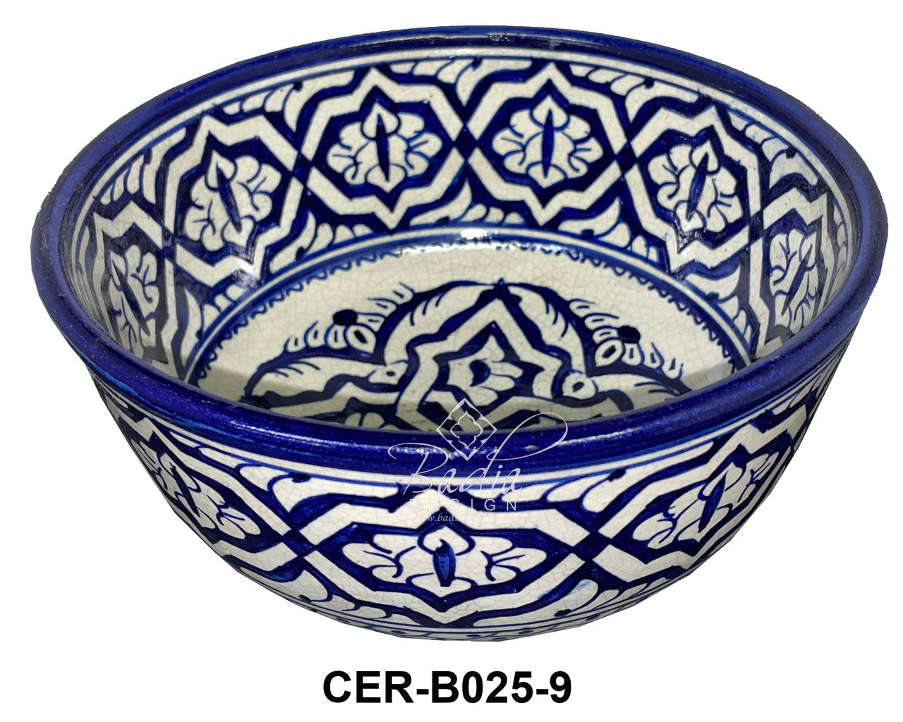 Multi-Color Hand Painted Ceramic Bowls