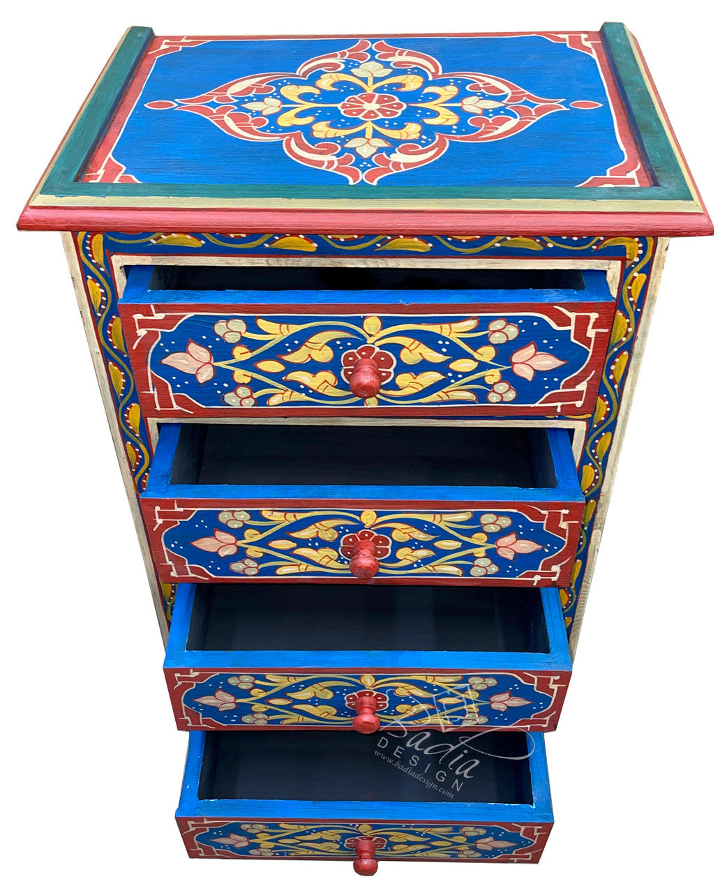 Hand Painted Cabinet Nightstand