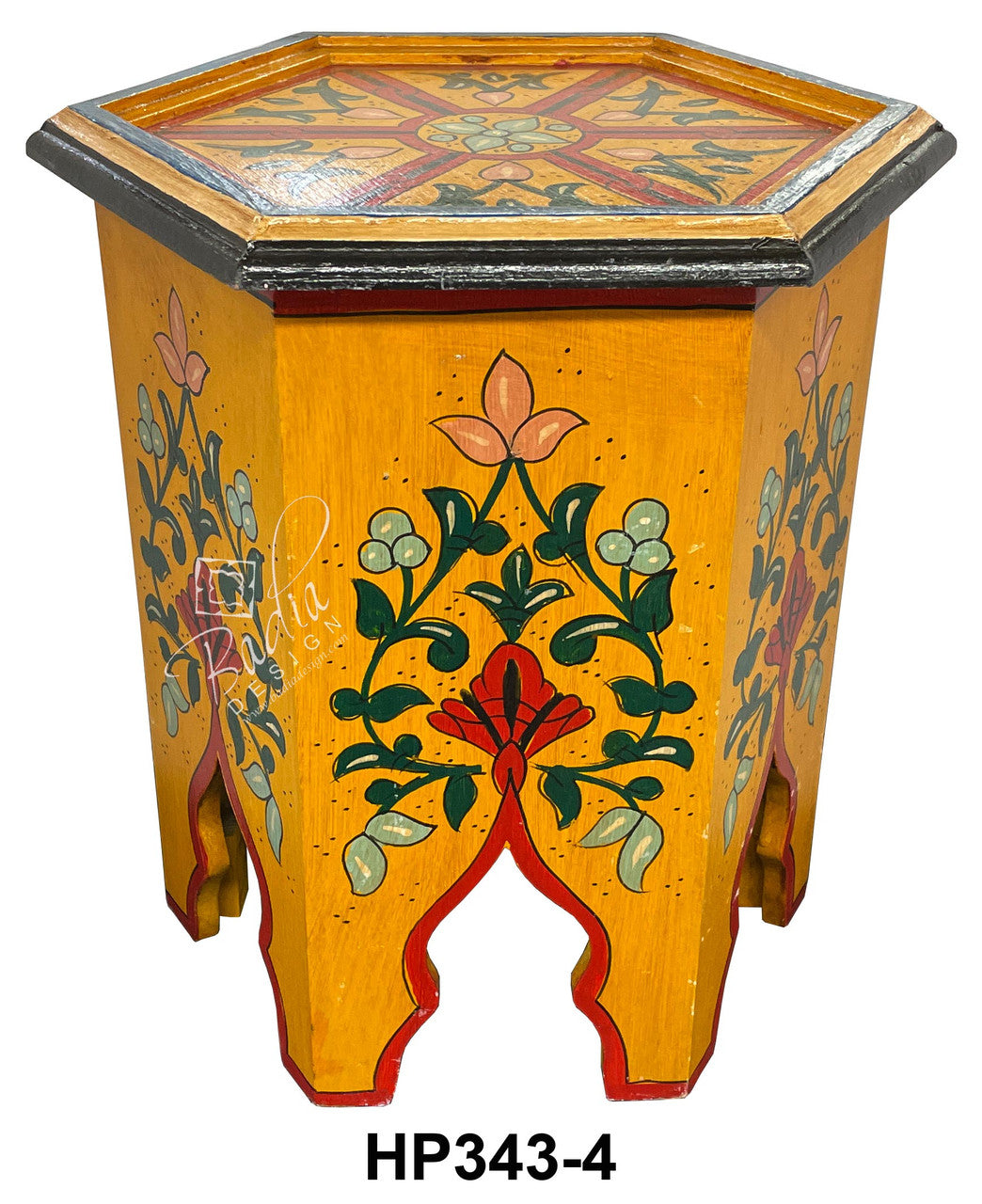Small Colorful Hand Painted Side Tables