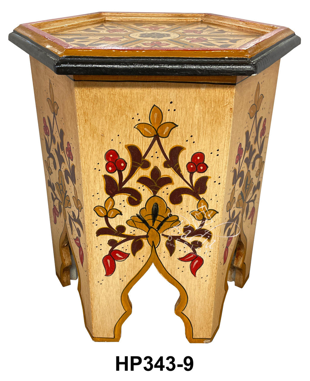 Small Colorful Hand Painted Side Tables