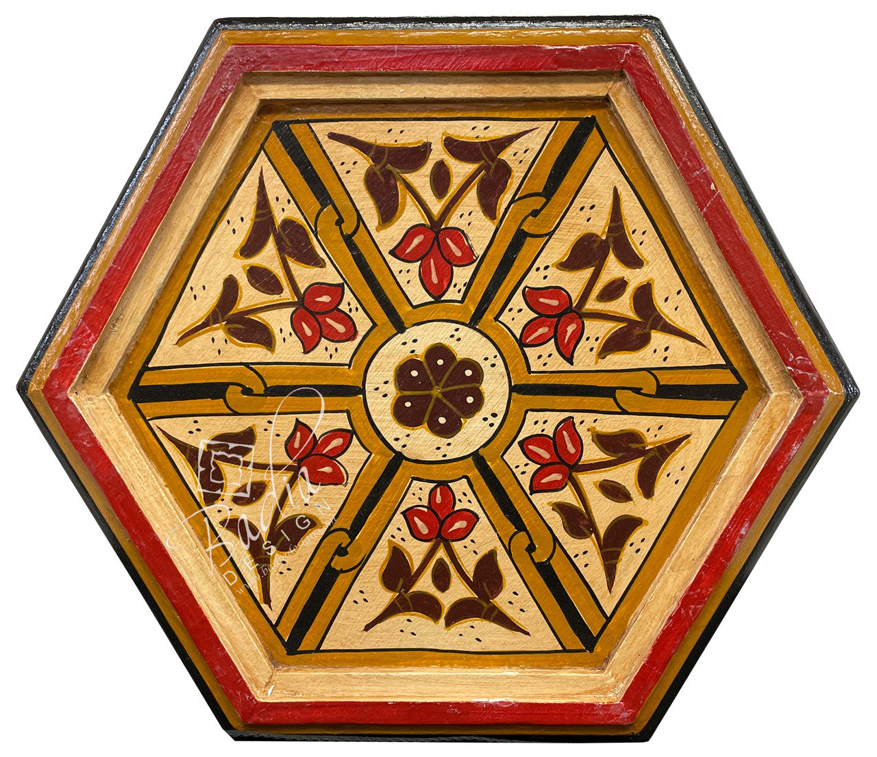 Small Colorful Hand Painted Side Tables