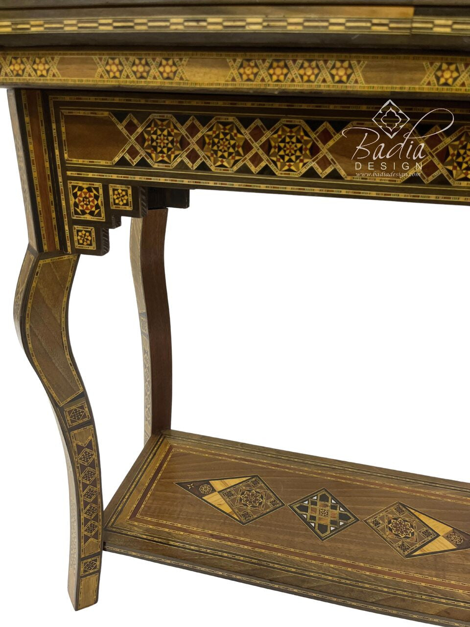 Handcrafted Syrian Design Inlay Gaming Table