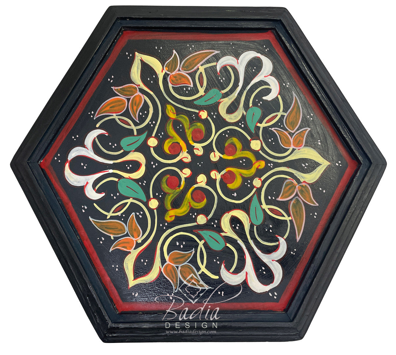 Colorful Hand Painted Side Tables