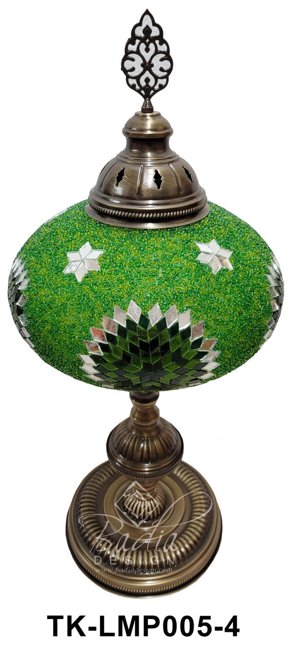 Turkish Mosaic Glass Desktop Lamps