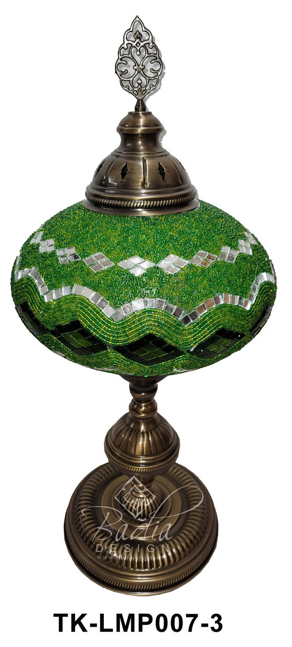 Turkish Mosaic Glass Desktop Lamps