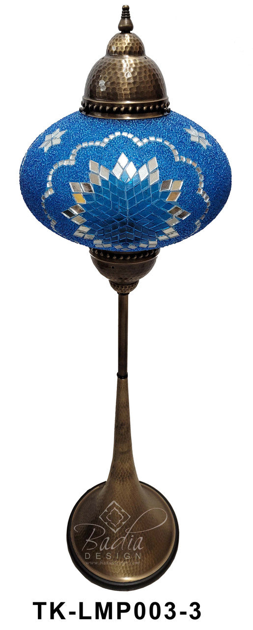 Turkish Mosaic Glass Floor Lamps