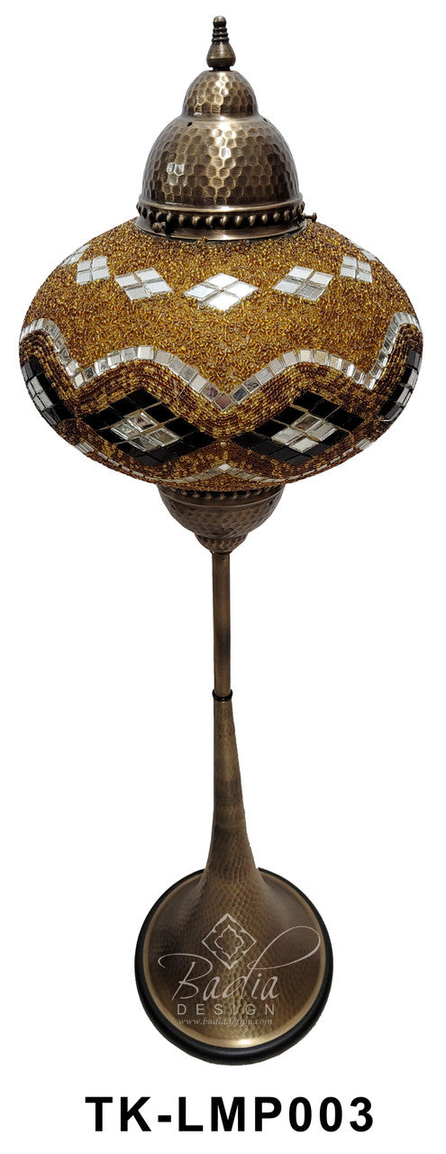 Turkish Mosaic Glass Floor Lamps