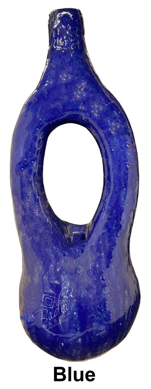 Hand Painted Ceramic Candle Holders