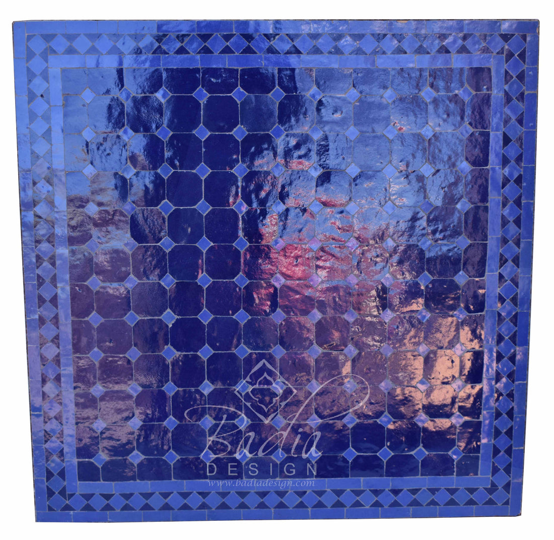 28" Square Moroccan Tile Table Top