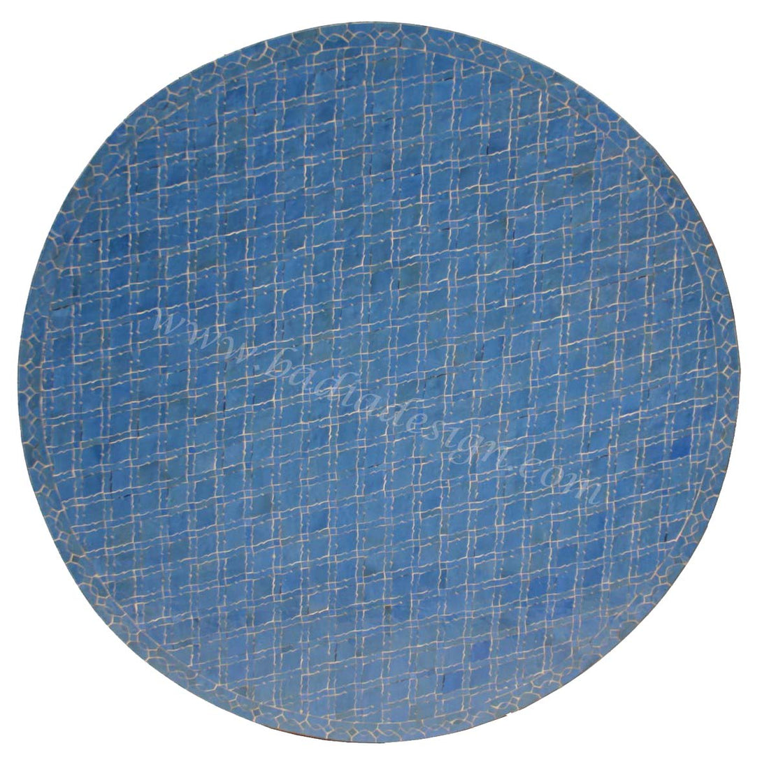 64" Moroccan Mosaic Tile Table Top