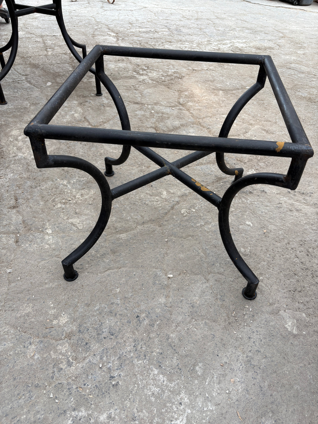 Wrought Iron Table Base 