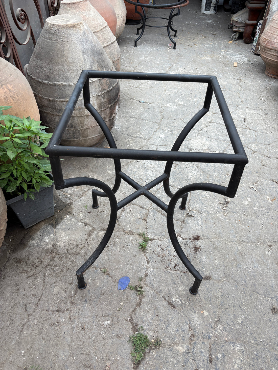 Wrought Iron Table Base 