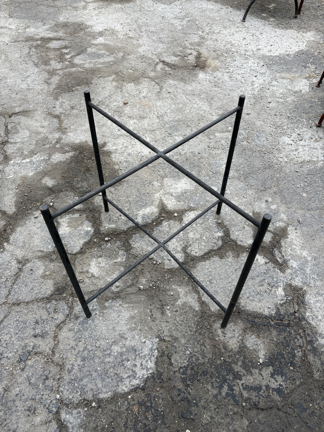 Wrought Iron Table Base 